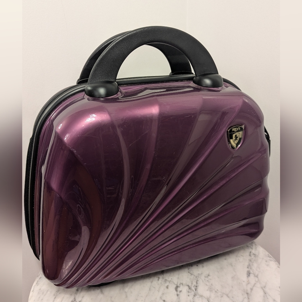 Heys Purple Hard Shell Carry-On Luggage
